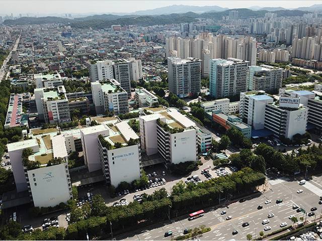 부천테크노파크 1단지 전경