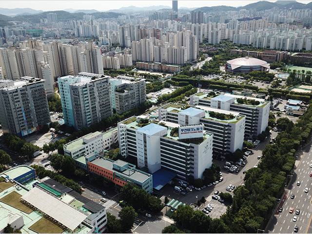 부천테크노파크 2단지 전경